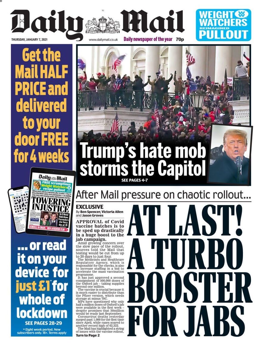 Η «αμερικανική δημοκρατία υπό πολιορκία»: O Τραμπ κατηγορούμενος στον διεθνή Τύπο