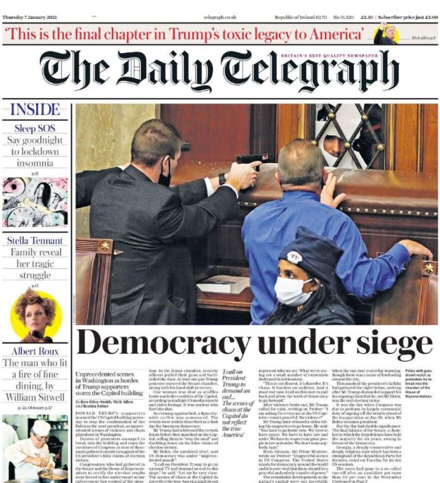 Η «αμερικανική δημοκρατία υπό πολιορκία»: O Τραμπ κατηγορούμενος στον διεθνή Τύπο