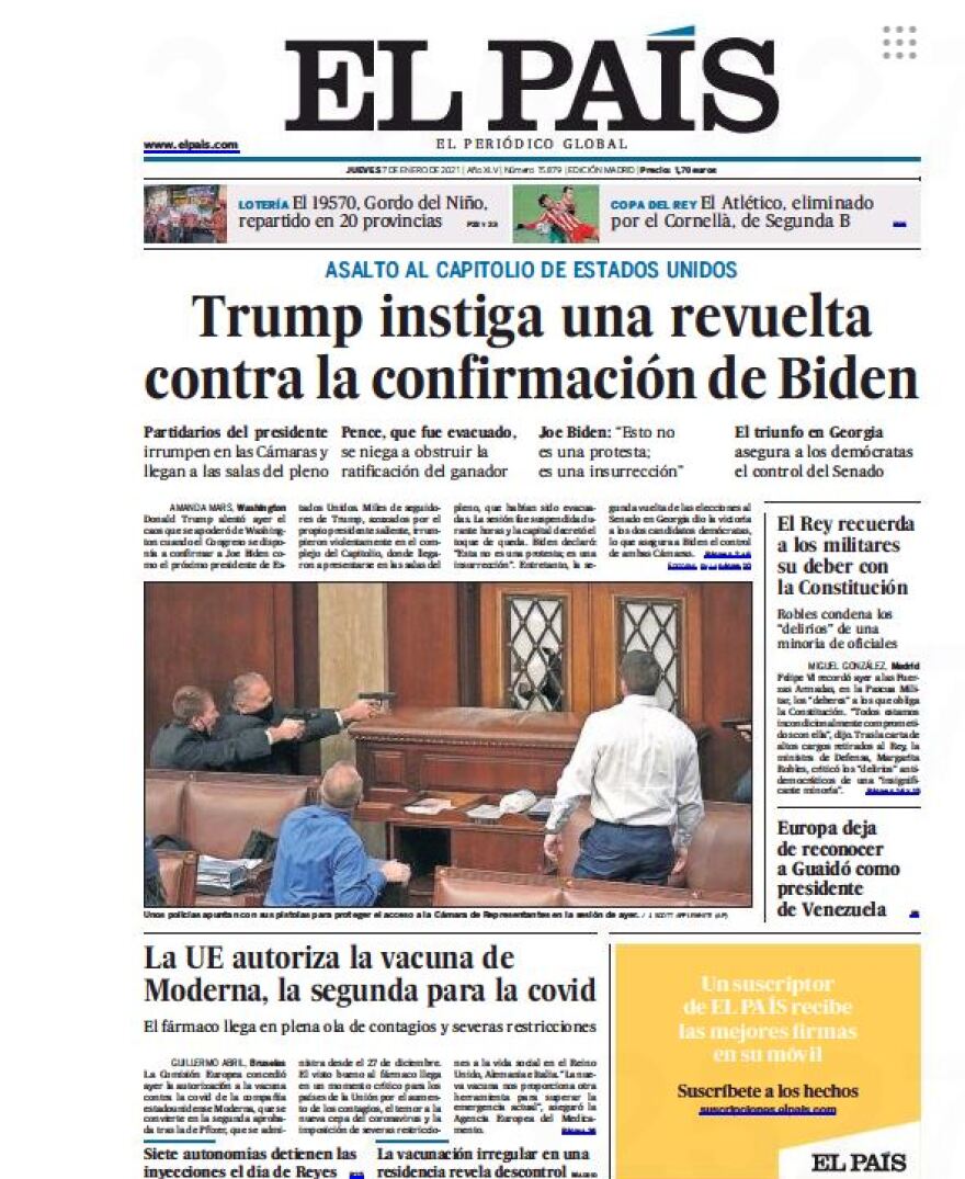 Η «αμερικανική δημοκρατία υπό πολιορκία»: O Τραμπ κατηγορούμενος στον διεθνή Τύπο