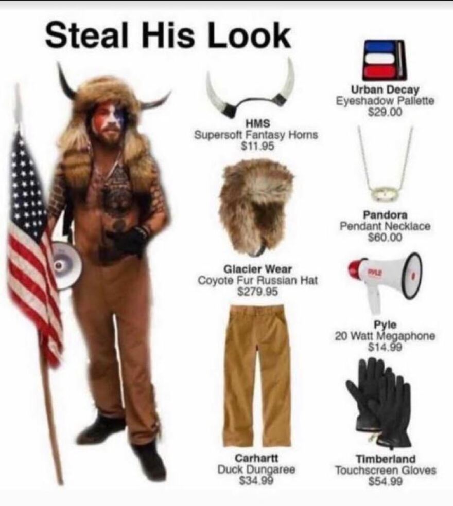 Jake Angeli: Πόσο κοστίζει να ντυθείς ημίγυμνος Βίκινγκ όπως ο «σαμάνος της QAnon»