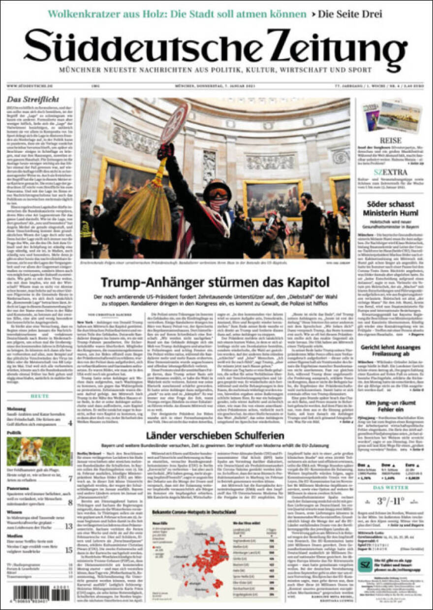 Η «αμερικανική δημοκρατία υπό πολιορκία»: O Τραμπ κατηγορούμενος στον διεθνή Τύπο