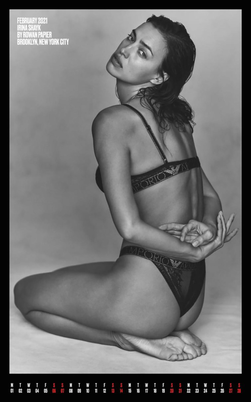 Το αισθησιακό ημερολόγιο του Αρμάνι για το 2021