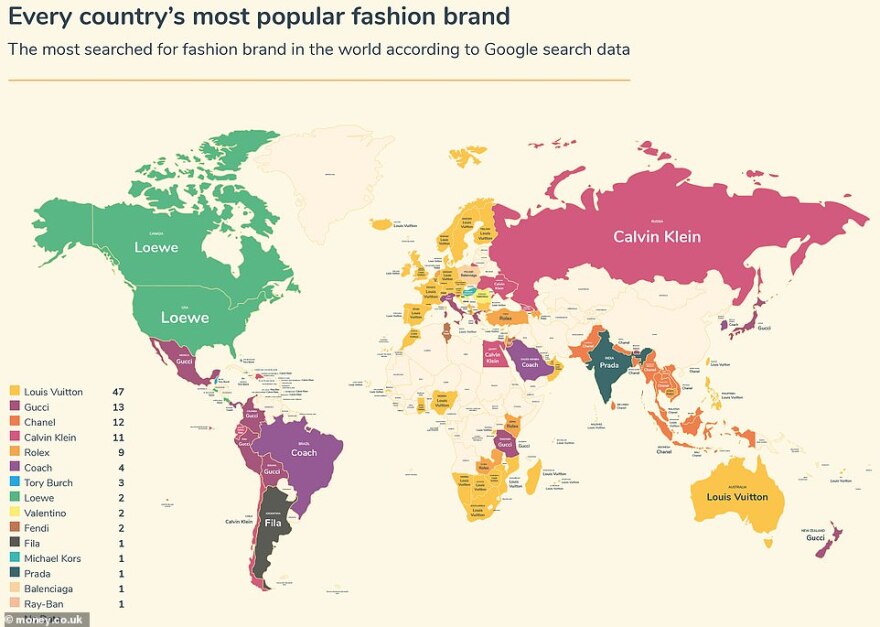 Ο παγκόσμιος χάρτης της πολυτέλειας - Τι ονειρεύονται να αποκτήσουν οι Έλληνες
