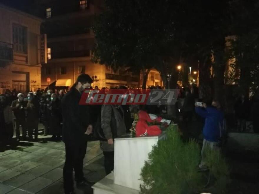 Πάτρα: Συγκέντρωση και πορεία για τα 30 χρόνια από τη δολοφονία του Νίκου Τεμπονέρα