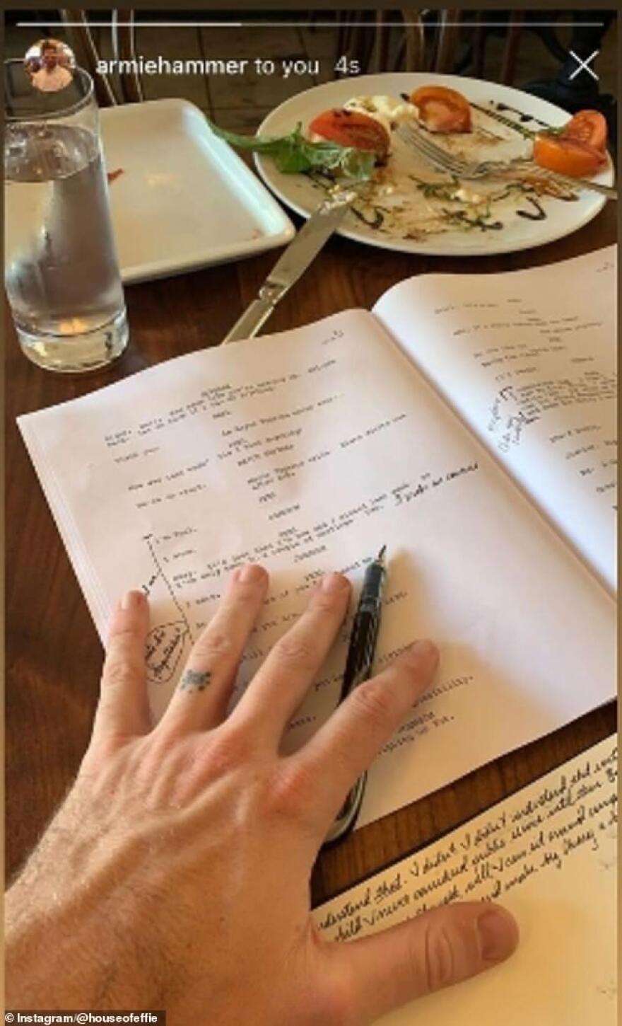 Άρμι Χάμερ: Χαμός στο διαδίκτυο με μηνύματα για BDSΜ και... κανιβαλισμό - Είναι όμως δικά του;