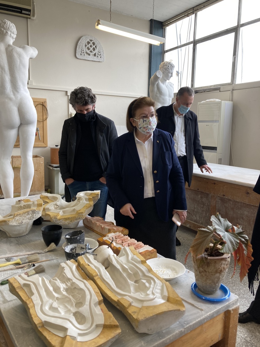 Ριζική αναδιοργάνωση στην παραγωγή και διάθεση εκμαγείων και αντιγράφων που πωλούνται στα ελληνικά μουσεία - Φωτογραφίες