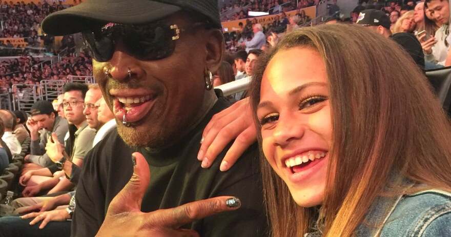 Η κόρη του Ρόντμαν παίζει ποδόσφαιρο και επιλέχθηκε στο Νο2 του draft