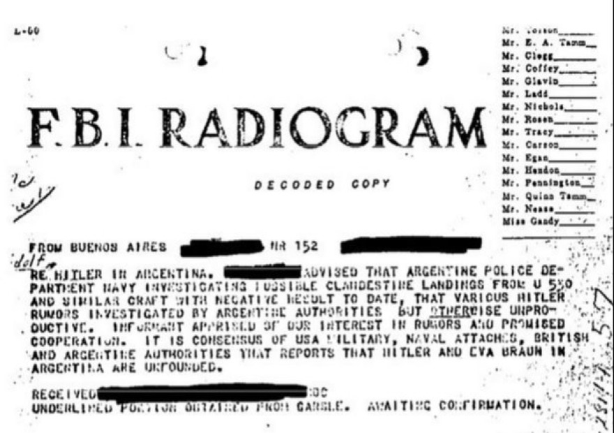 Η άγνωστη «μάχη» του Β' Παγκοσμίου: Πράκτορες κυνηγούσαν το φάντασμα του Χίτλερ 10 χρόνια μετά τον θάνατό του!