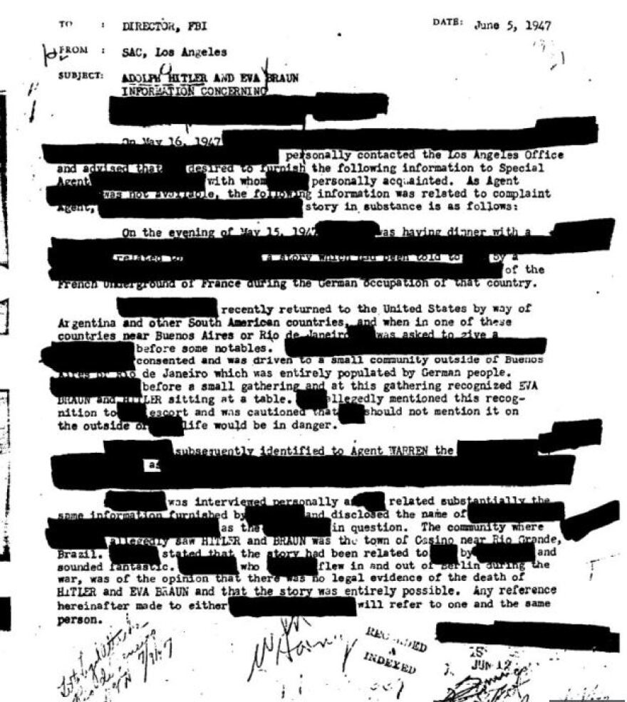 Η άγνωστη «μάχη» του Β' Παγκοσμίου: Πράκτορες κυνηγούσαν το φάντασμα του Χίτλερ 10 χρόνια μετά τον θάνατό του!