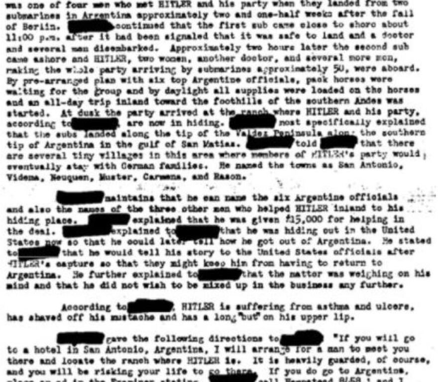 Η άγνωστη «μάχη» του Β' Παγκοσμίου: Πράκτορες κυνηγούσαν το φάντασμα του Χίτλερ 10 χρόνια μετά τον θάνατό του!