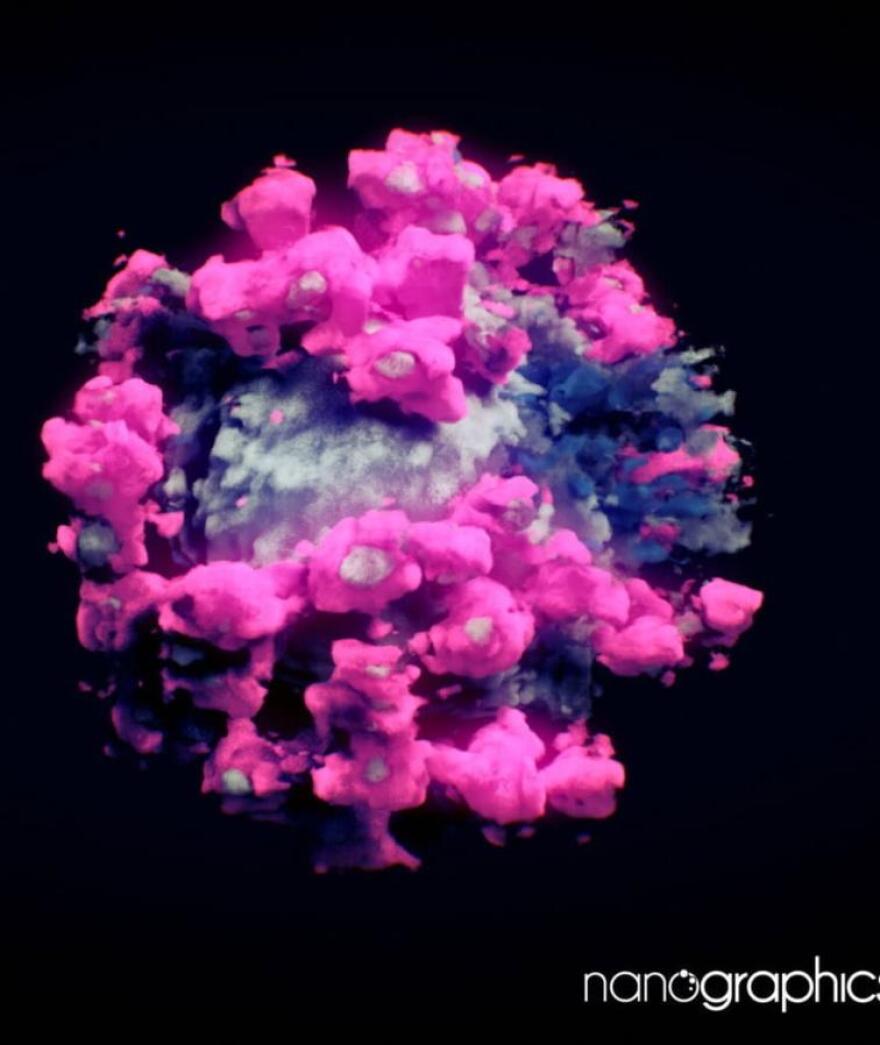 Κορωνοϊός: Η πρώτη πραγματική φωτογραφία του SARS-CoV-2 