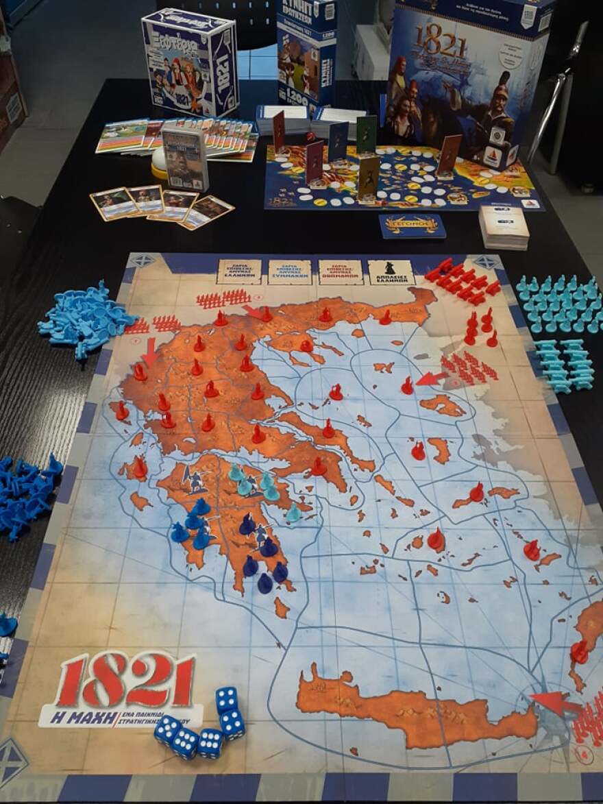 Το 1821 έγινε… παιχνίδι κ’  ενθουσιάζει - Σειρά νέων επιτραπέζιων παιχνιδιών