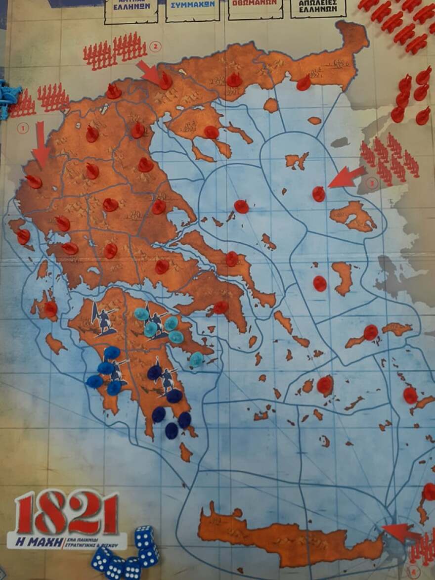 Το 1821 έγινε… παιχνίδι κ’  ενθουσιάζει - Σειρά νέων επιτραπέζιων παιχνιδιών