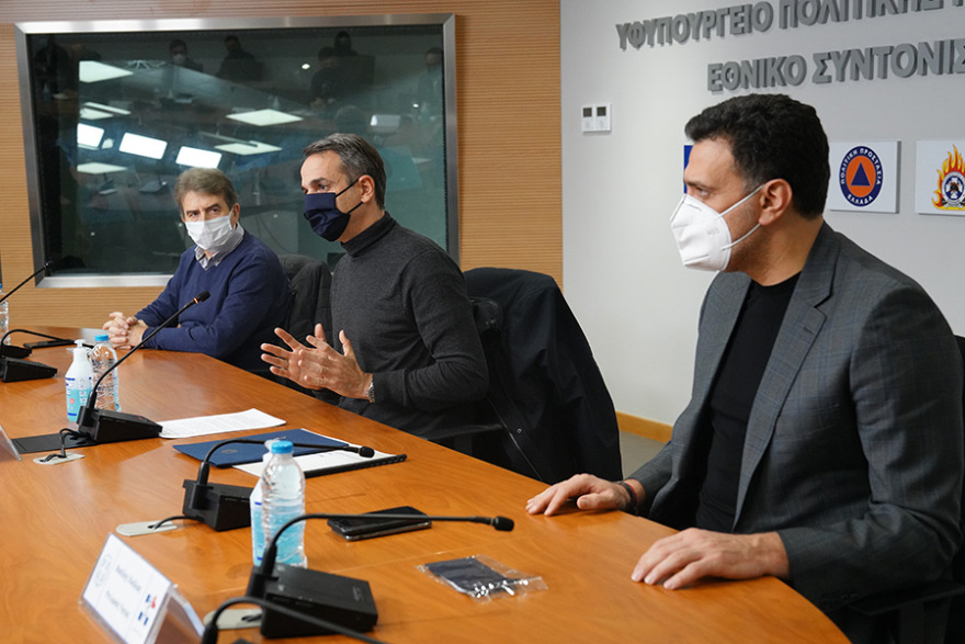 Μητσοτάκης για εμβολιασμούς: Στον Στρατό και την Αστυνομία όσες δόσεις περισσεύουν κάθε ημέρα