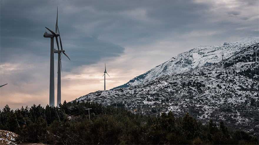 Κακοκαιρία: Στα «λευκά» ντύθηκε η Σάμος - Δείτε φωτογραφίες 