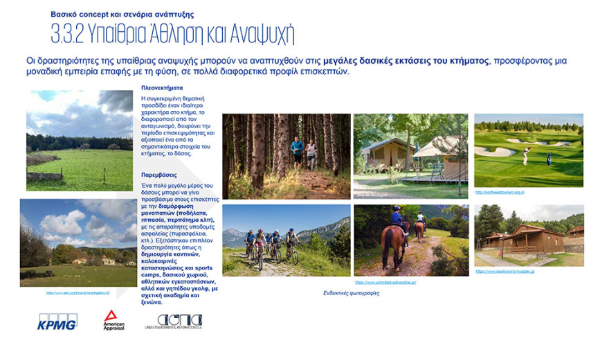 Τατόι: Ξενοδοχείο πολυτελείας, εστιατόρια, πολιτιστικές και αθλητικές εγκαταστάσεις στα Ανάκτορα