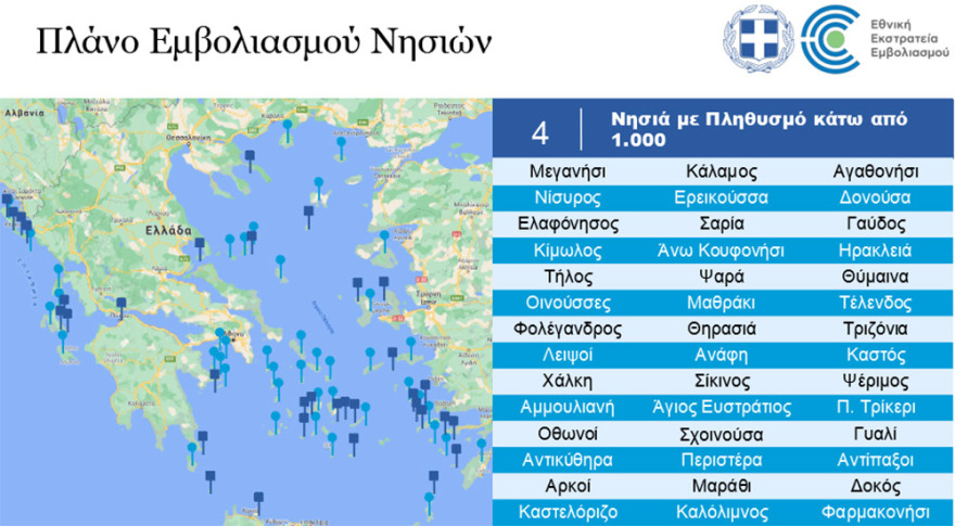 Εμβολιασμοί: Ανοίγουν αύριο τα ραντεβού για την ηλικιακή ομάδα 80 - 84 ετών 