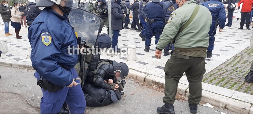 Θεσσαλονίκη: Επεισόδια και προσαγωγές στο φοιτητικό συλλαλητήριο