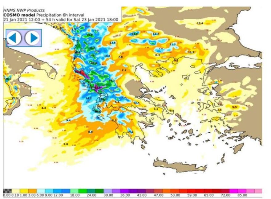 Χαλάει ξανά ο καιρός - Βροχές και καταιγίδες από το μεσημέρι του Σαββάτου
