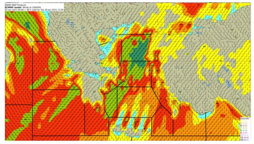 Καιρός: Πτώση θερμοκρασίας, χιονοπτώσεις, βροχές και ισχυροί άνεμοι το επόμενο διήμερο
