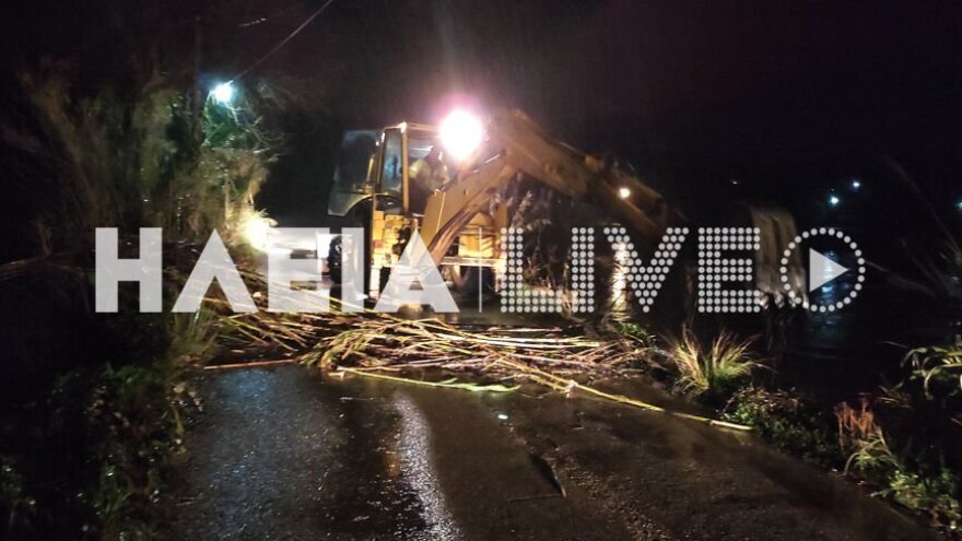 Κακοκαιρία: «Πνίγηκε» η Αιτωλοακαρνανία-Σε συναγερμό τα νησιά του Βόρειου και Ανατολικού Αιγαίου