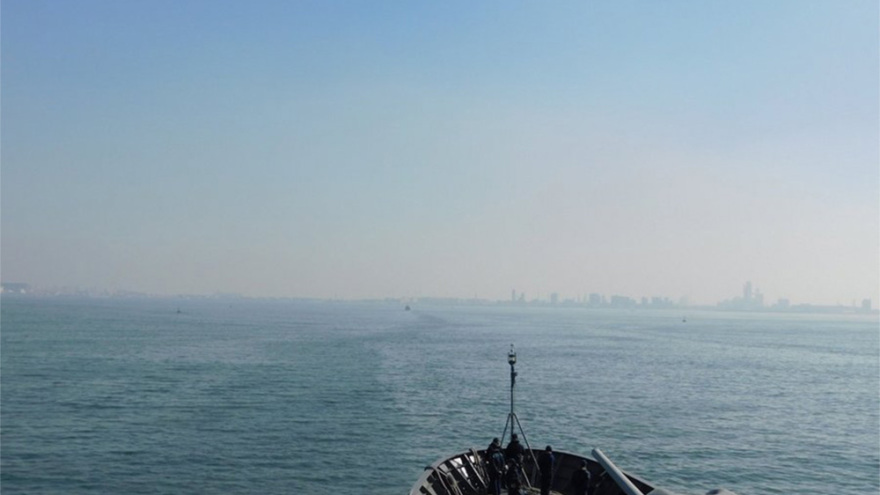 Συνεκπαίδευση της φρεγάτας «Ύδρα» με την αιγυπτιακή «Taba» - Δείτε φωτογραφίες