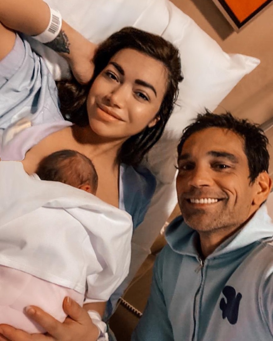 Όλγα Φαρμάκη: Η πρώτη φωτογραφία με το νεογέννητο 