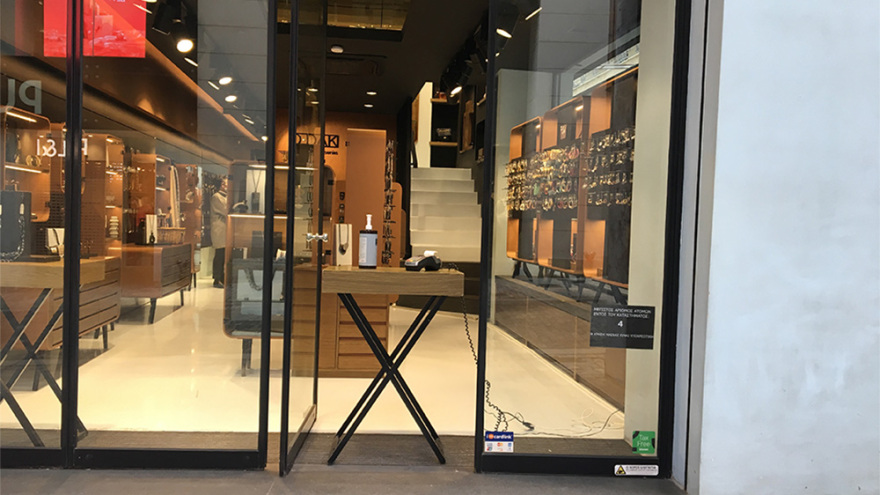 Lockdown: Πρώτη μέρα με click inside - Περιορισμένη η κίνηση στην Ερμού