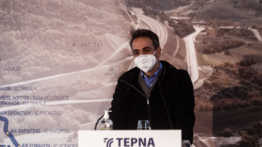 Μητσοτάκης: Σπουδαίο έργο για τα Τρίκαλα και τη Δυτική Μακεδονία ο αυτοκινητόδρομος Ε-65