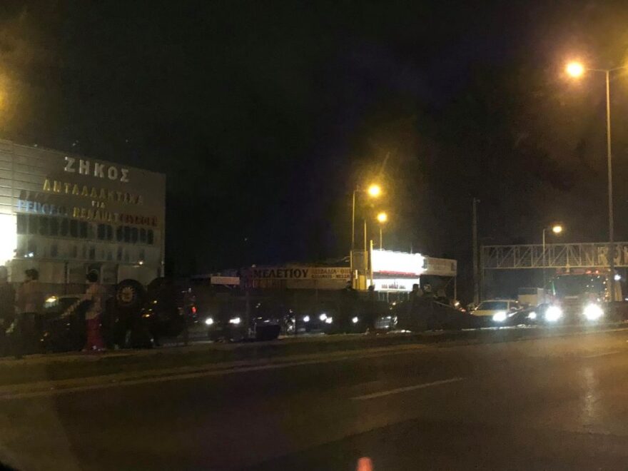 Σοβαρό τροχαίο στον Κηφισό - Δείτε φωτογραφίες