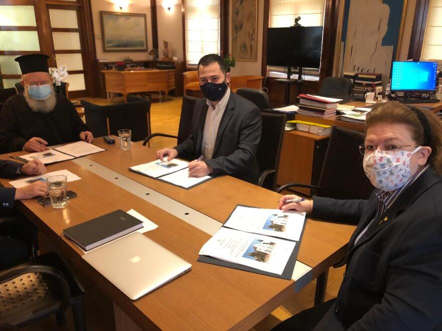 Ιερός Ναός Αγίας Παρασκευής Χαλκίδας: Υπεγράφη η σύμβαση για την αποκατάστασή του