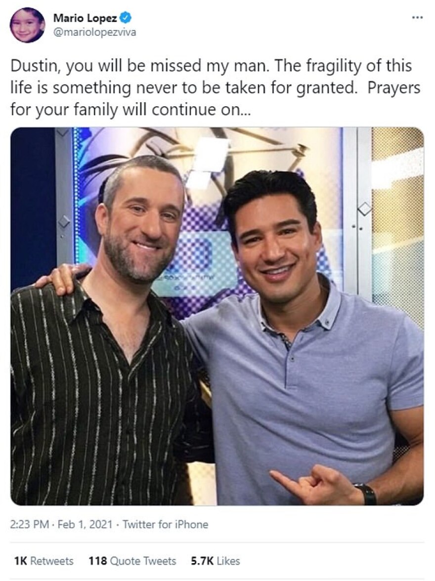 Ντάστιν Ντάιμοντ: Ο καρκίνος νίκησε τον «Σκριτς»… πριν χτυπήσει το κουδούνι