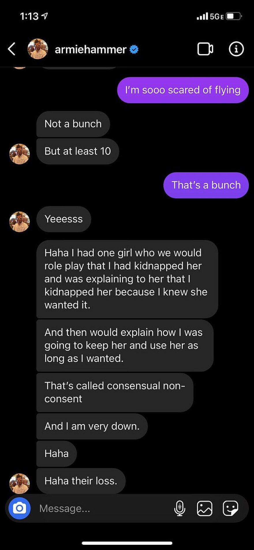 Άρμι Χάμερ: Ο φετιχιστής σταρ λέει ότι γυναίκες «προσφέρονται» για να «φάει κάποιο κομμάτι τους»!