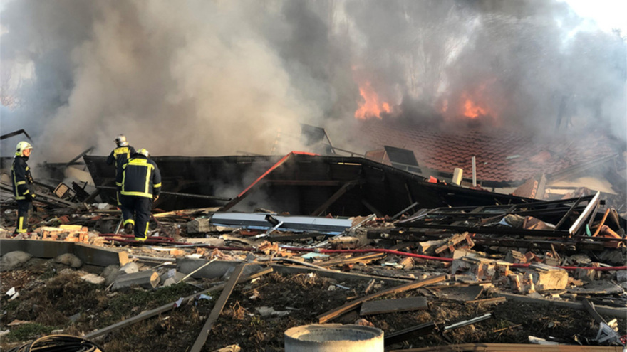 Καστοριά: Απίστευτες εικόνες μετά την έκρηξη που ισοπέδωσε ξενοδοχείο - Δείτε βίντεο