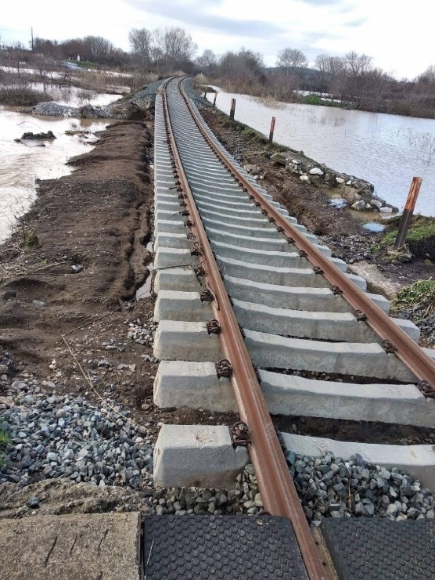  ΟΣΕ: Προχωρούν τα έργα αποκατάστασης από τις καταστροφές στο σιδηροδρομικό δίκτυο της Μακεδονίας- Θράκης