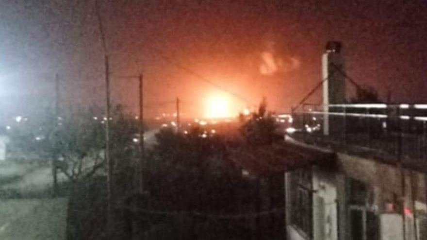 Βίντεο και φωτογραφίες από τη φωτιά στο σταθμό του ΑΔΜΗΕ στον Ασπρόπυργο