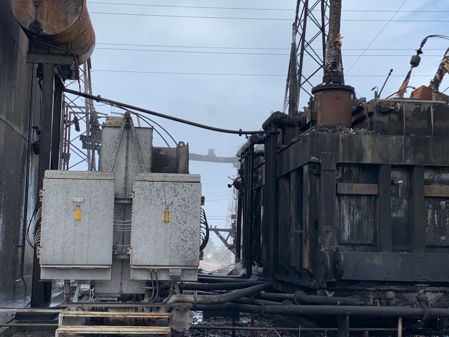 Φωτογραφίες από τον ΑΔΜΗΕ στον Ασπρόπυργο: Καταστράφηκε ο ένας από τους τέσσερις αυτομετασχηματιστές