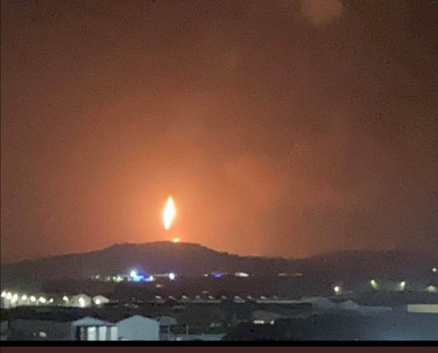 Βίντεο και φωτογραφίες από τη φωτιά στο σταθμό του ΑΔΜΗΕ στον Ασπρόπυργο