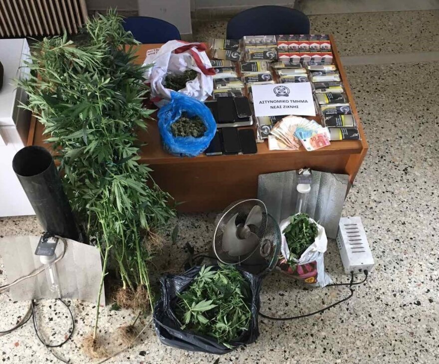Σέρρες: Η ντουλάπα οδηγούσε σε υπόγειο φυτώριο κάνναβης