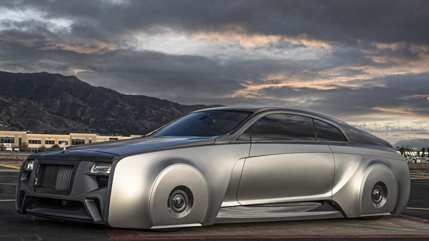Τζάστιν Μπίμπερ: Κατευθείαν από το διαστημικό μέλλον η  νέα υπερπολυτελής «πειραγμένη» Rolls-Royce του