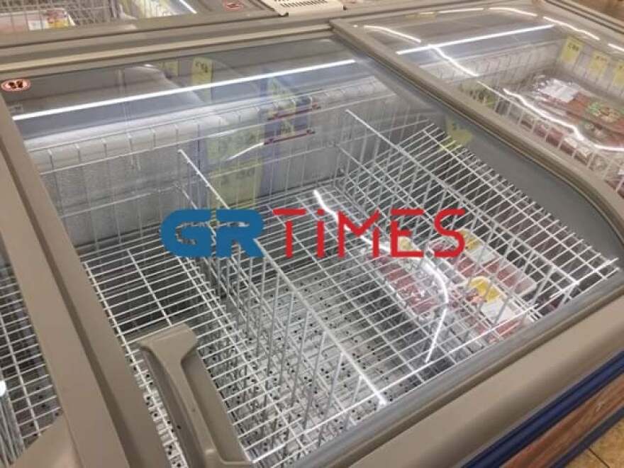 Καιρός - Κακοκαιρία «Μήδεια»: Ουρές στα σούπερ μάρκετ της Θεσσαλονίκης - Αδειάζουν ράφια