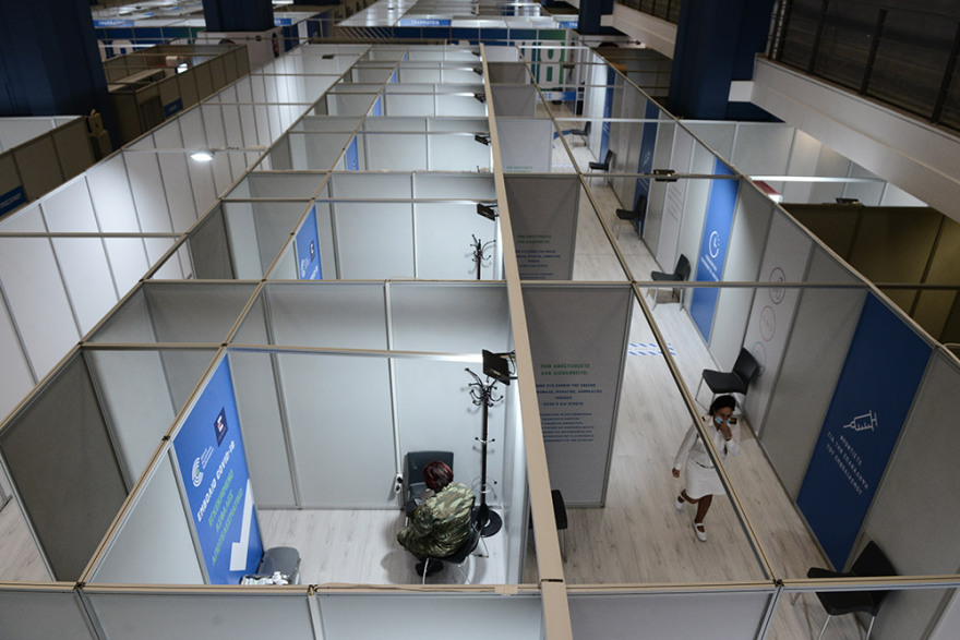 Μαρούσι: Το mega κέντρο όπου μπορούν να γίνονται 150.000 εμβολιασμοί τον μήνα - Φωτογραφίες