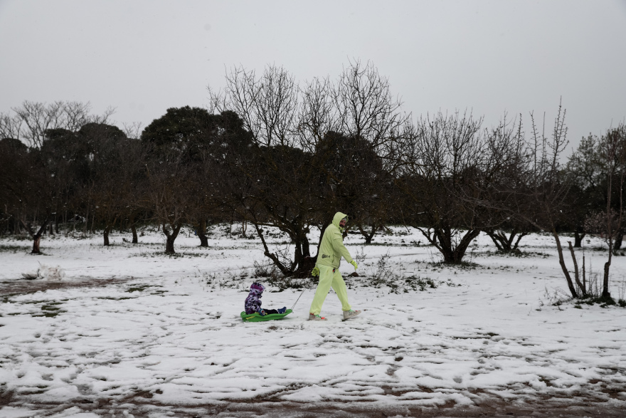 Κακοκαιρία «Μήδεια»: Σφοδρότερο το δεύτερο κύμα - Χιόνια και στο κέντρο της Αθήνας από το βράδυ