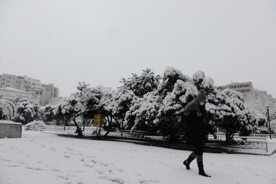 Μήδεια - Οδοιπορικό στο κέντρο της Αθήνας: Δείτε την πρωτεύουσα ντυμένη στα λευκά