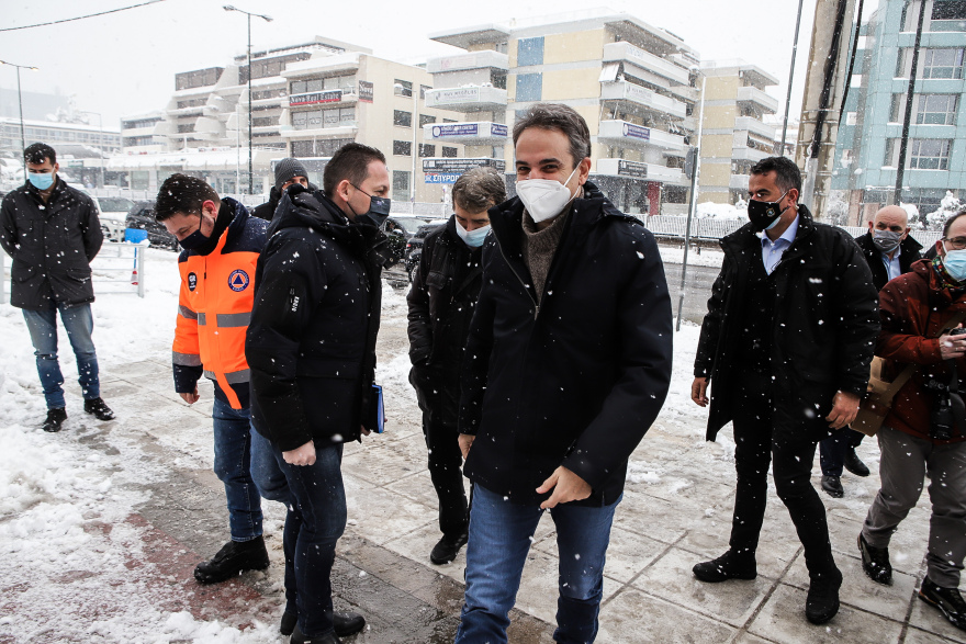 Η κακοκαιρία «Μήδεια» σαρώνει όλη την Αττική - Μητσοτάκης: Να αποφεύγουμε τις άσκοπες μετακινήσεις
