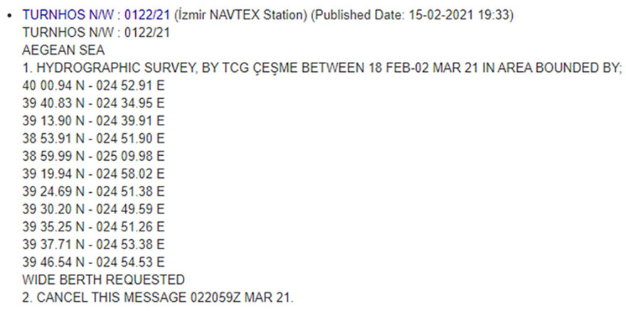 Ελληνοτουρκικά: Οι... τρελοί Τούρκοι προκαλούν με το «Τσεσμέ»