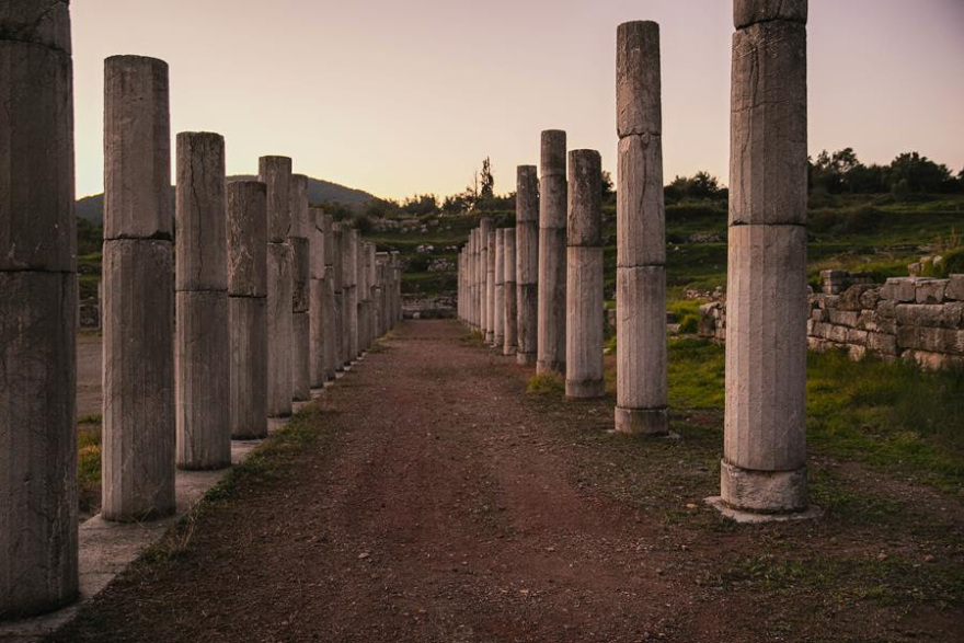 Η Charlotte de Witte στην Αρχαία Μεσσήνη 