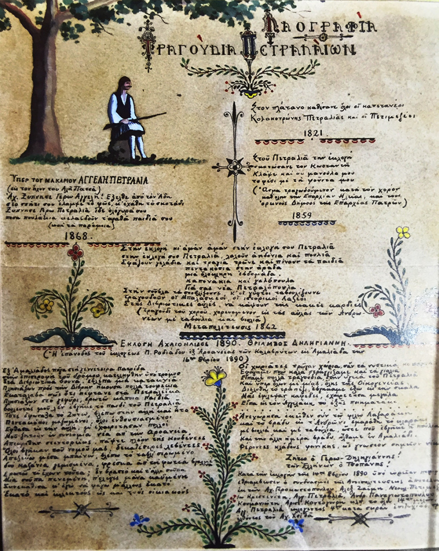 Η συμβολή της οικογένειας Πετραλιά στην Επανάσταση του 1821 