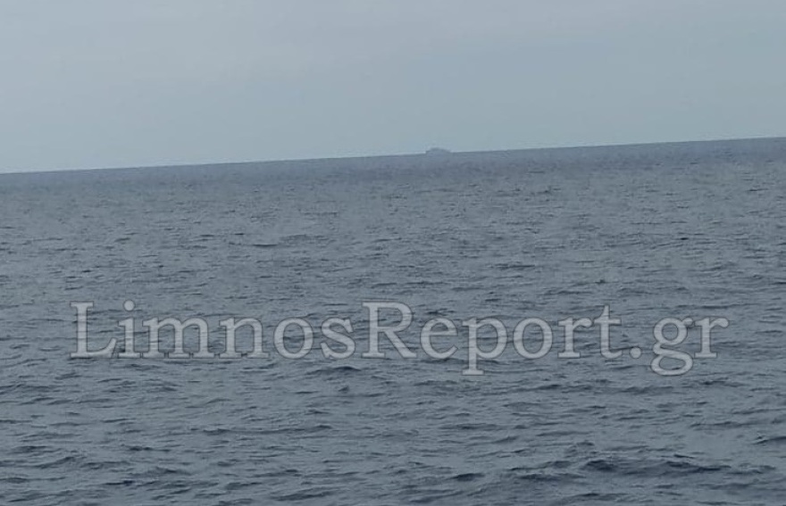 Στα ανοιχτά της Λήμνου το «Τσεσμέ» - Δείτε φωτογραφία