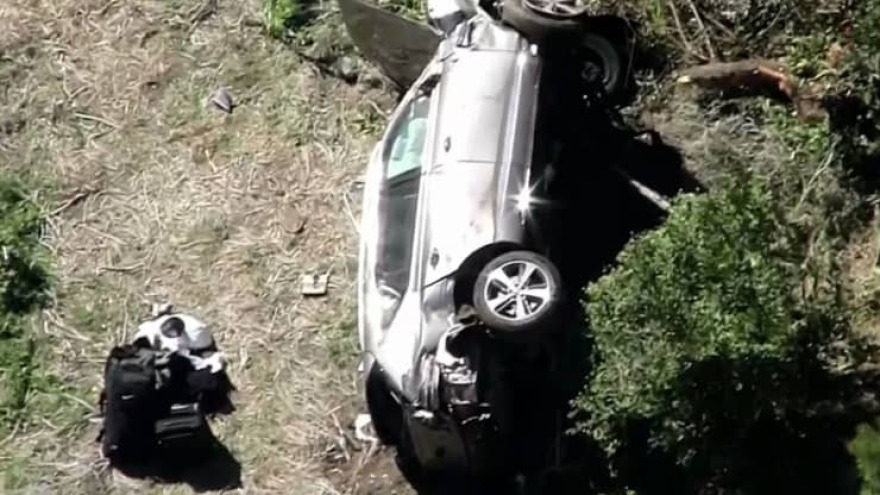 Σοβαρό τροχαίο για τον Τάιγκερ Γουντς - Χειρουργείται στο πόδι